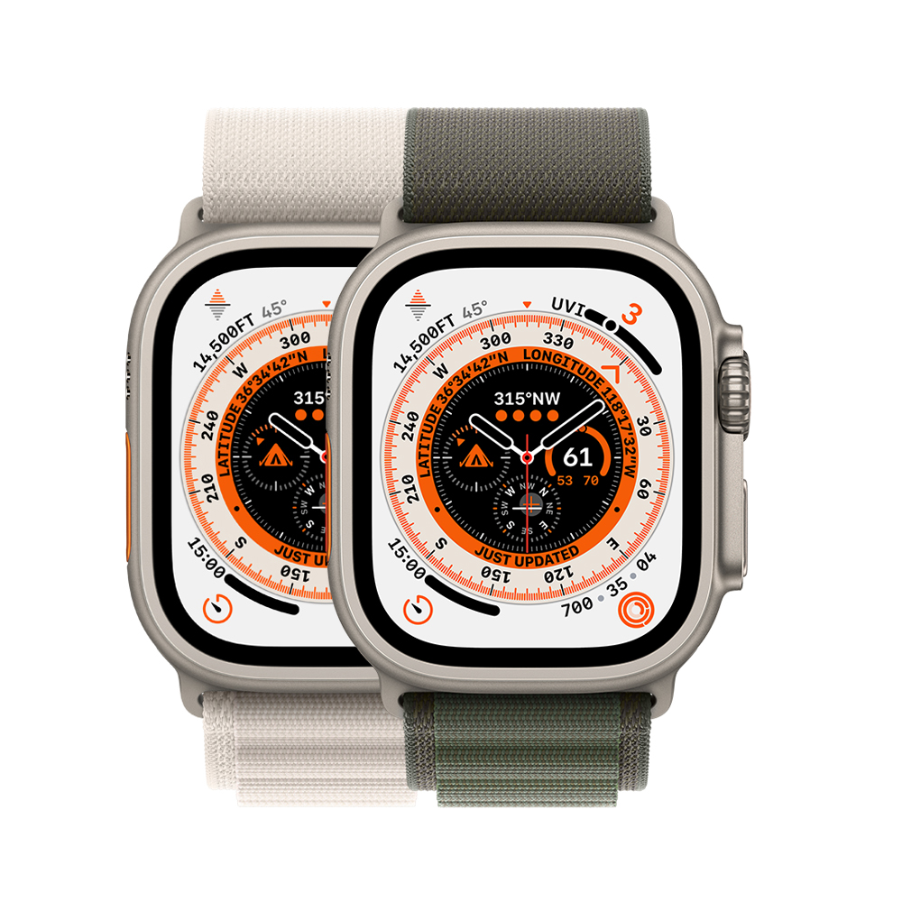 Apple Watch Ultra (49mm/GPS + Cellular) Titanium Case with Alpine