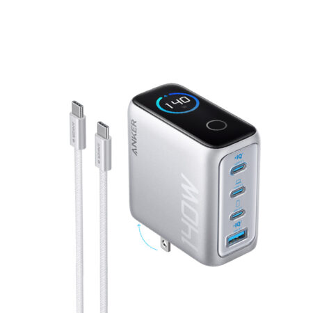 Anker Fast GaN Charger (140W, 4 Ports, PD 3.1)