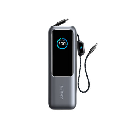 Anker Laptop Power Bank (25K, 165W, Built-In and Retractable Cables)