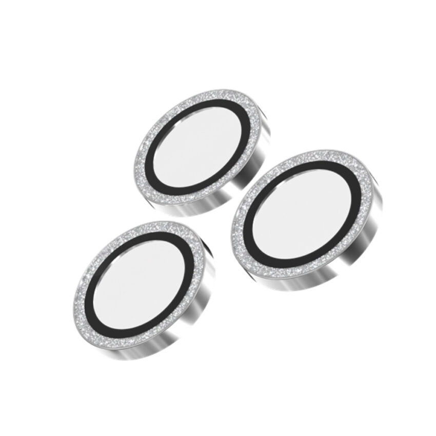 Zagg Luxury Camera Lens Protector Silver Glitter