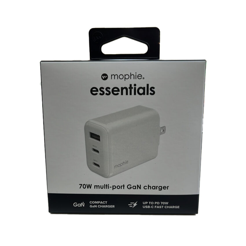 Mophie Essentials 70W Multi-Port GaN Charger