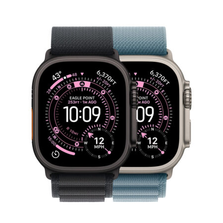 Apple Watch Ultra 3 (49mm/GPS + Cellular) Titanium Case with Alpine Loop