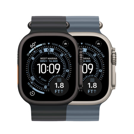 Apple Watch Ultra 3 (49mm/GPS + Cellular) Titanium Case with Ocean Band