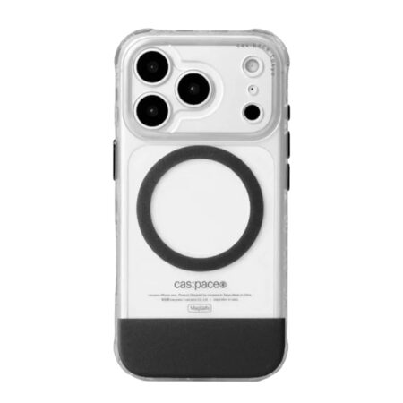 Cas:Pace Black Ring Case with MagSafe for iPhone 17 Pro Max