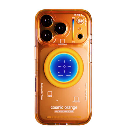 Cas:Pace Interstellar Orange Case with MagSafe for iPhone 17 Pro Max