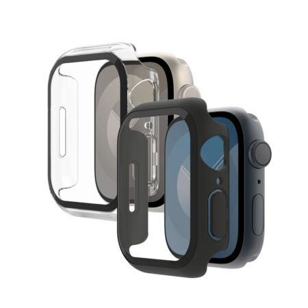 Belkin ScreenForce TemperedCurve 2-in-1 Treated Screen Protector + Bumper for Apple Watch Series 10 (46mm)
