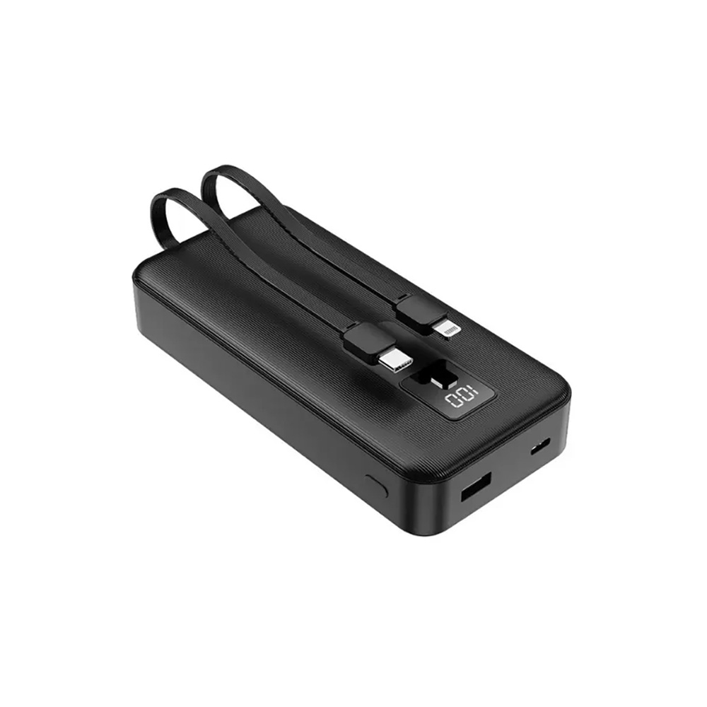 Capdase Power Essentials 20000mAh 22.5W Built in Type C and Lightning Cables