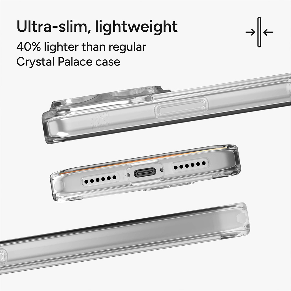 Zagg Crystal Palace Lite Snap Case with MagSafe for iPhone 17 Pro Max